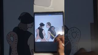 Parents Drawing🙇‍♀️ 아이패드드로잉 ipad ipaddrawing 프로크리에이트 [upl. by Keram]