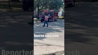 July 27 2024 Reported injury crash Ninth and State [upl. by Ariamat]