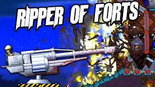 Rip And Tear With Explosive Power  Forts Multiplayer Gameplay [upl. by Yelra]