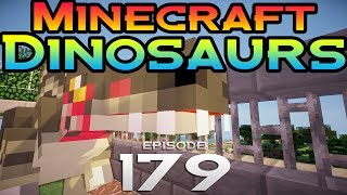 Minecraft Dinosaurs  Episode 179  The town and the spinosaurus [upl. by Aenert]