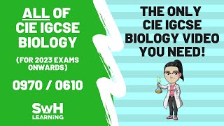 ALL of CIE IGCSE Biology  The ONLY revision video you need  2024 onwards  0970  0610 [upl. by Asilav]