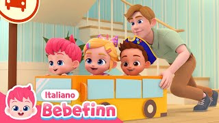 Bebefinn Le Ruote Del Bus  Italiano  Canzoni per Bambini [upl. by Arbua]