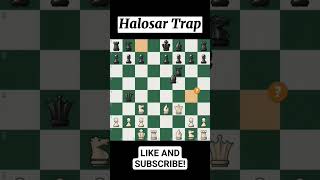 🥶🥶HALOSAR TRAP BEST CHESS TRICKS🥶🥶 [upl. by Appel727]