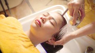 Feel the Magic of Skilled Hands ASMR Hair Wash amp Scalp Massage for Deep Calm at Co Ba Sai Gon Spa [upl. by Sara-Ann]