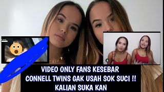 Viral the connel twins video onlyfans kesebar di twitter perkara 1ncst [upl. by Lomasi]