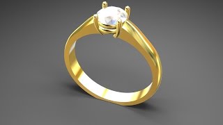 RhinoGold Ring Tutorial [upl. by Trixy686]