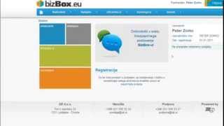 bizBox eu Registracija podjetja [upl. by Hanoy]