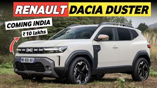 New Renault Dacia DUSTER 4×4 Coming in india at ₹10 Lakh 🔥  4×4 Renault DUSTER 2024 launch date [upl. by Ytoc156]