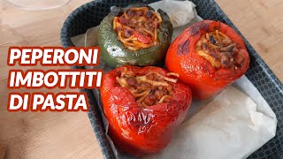 Peperoni ripieni di TONNO al forno SQUISITI 😋  Troppo Gusto [upl. by Elleyoj]