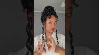 HOW I DO MY CURLS FOR EXTRA DEFINED CURLS curls definedcurls curlyhair [upl. by Zoha]