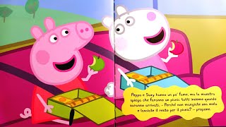 Peppa Pig La gita in montagna  libro per bambini letto ad alta voce [upl. by Leerzej]