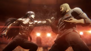 Kiryu Setsuna Vs Kuroki Gensai 「 Kengan Ashura Season 2 AMV」 [upl. by Erialcyram]