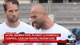 🧧ANDREW TATE ENRAGED after the HOME ARREST rule🧧 TRISTAN placed under JUDICIAL CONTROL [upl. by Haneeja]