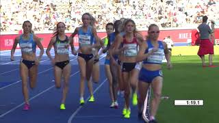 Konstanze Klosterhalfen läuft beim ISTAF in Berlin Bestzeit über 1500 m in 35892 min [upl. by Kariv938]