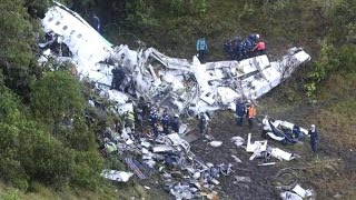 The soccer world faces tragedy after Brazilian team plane crash [upl. by Ahsim541]