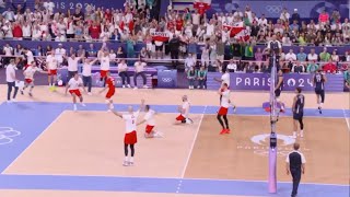 Poland vs USA Mens Volleyball Semi Final Highlights USA vs Poland Olympic Paris 2024 [upl. by Alika]