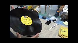 Audiophile vinyl record cleaning demonstration  Record Doctor V [upl. by Attennyl]