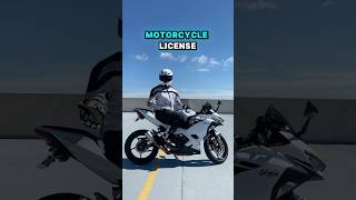 How To Get Your Motorcycle License ninja400 motorcycle sportbike bike biketok beginner shorte [upl. by Merriman]