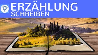 Wie schreibe ich eine Erzählung Erzählung schreiben mit Perspektive Dramatik Lebendigkeit etc [upl. by Aiyn]