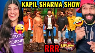 RRR  THE KAPIL SHARMA SHOW  Ram Charan Jr NTR Alia Bhatt SS Rajamouli  Comedy REACTION [upl. by Notlaw]