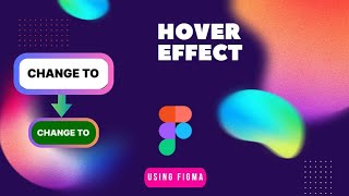 how to create a Hover effect by using figma figma uiuxdesigner design [upl. by Ahsitaf]