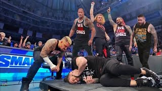 Roman Reigns Vs The Rock Full Match Highlights Smackdown 2024 The Rock Challenge Roman Reigns [upl. by Pegma]