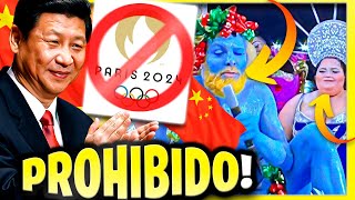 China PROHIBE la inauguración de los Juegos Olímpicos de París 2024 🤣 [upl. by Madelena961]