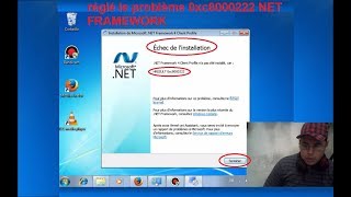 comment réglé le problème de net framework code dérreur 0xc80002221 [upl. by Llertnom]