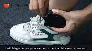 TR40Traxbean House Arrest Electronic Ankle Monitor Bracelet for Prisoner via 4G [upl. by Cazzie958]