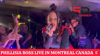 📍🔥🔥Best live performance Phyllisia Ross PhyllisiaMusic in Montreal 🇨🇦📍 [upl. by Neelrihs]