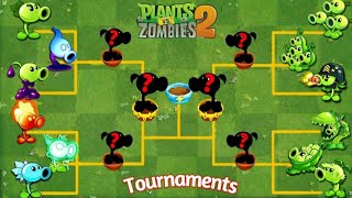 Tournament All PEASHOOTERS Plants  Who Will Win  PvZ 2 Battlez [upl. by Okechuku]