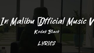 Kodak Black  11am In Malibu Official Music Video LYRICS [upl. by Neerahs150]