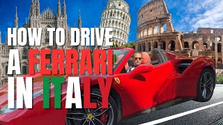 Driving a Ferrari in Italy  And virtual tour of the Ferrari Museum in Maranello [upl. by Just182]