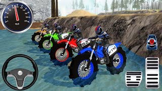 Offroad Outlaws Motocross Dirt Bike Multiplayer Mud Racing Motorcycle Stunt Android Drive Gameplay [upl. by Ayhtin125]