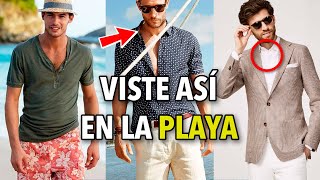 Cómo VESTIR en la PLAYA – Tips para HOMBRES [upl. by Nyladnek883]