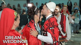 Albanian Weddings  Edona amp Xhavit  Dasma Shqiptare  DreamWeddings [upl. by Graniah299]