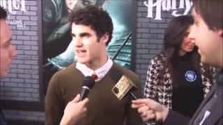 Funny moments with Darren Criss and Chris Colfer Part 2 [upl. by Oruasi]