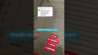 How do you know what is inside CPT code descriptions cpcexamtips medicalcoding medicalcoder [upl. by Ahsemac761]