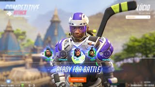 ONE OF THE BEST LUCIO IN OW 2  FDGOD OVERWATCH 2 SEASON 8 TOP 500 [upl. by Elpmid801]