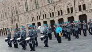 Rathcoole Protestant Boys FB Playing at the Cloth Hall Ypres 2024 [upl. by Stephannie]