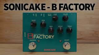 Sonicake B Factory Bass Preamp Pedal Demo [upl. by Isteb556]