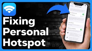 How To Fix Hotspot Not Working On iPhone [upl. by Dorca]