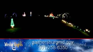 2016 Gaithersburg Winter Lights DriveThru [upl. by Beach]