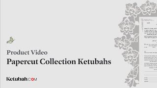 Papercut Collection Ketubahs  Product Video [upl. by Pazice]