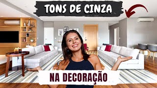 7 CORES EM TONS DE CINZA PARA A DECORAÇÃO DA SUA CASA [upl. by Rama]