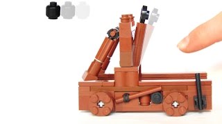 How to build a working Lego Catapult [upl. by Fillender]