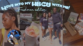 MOVE INTO MY HBCU WITH ME Freshman Year  Spelman College Edition [upl. by Einnaf]