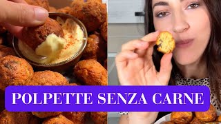 POLPETTE SENZA CARNE  Ricetta SENZA GLUTINE  DianaampAlessio [upl. by Aicilet]