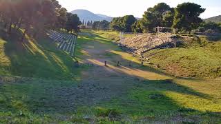 Ancient Stadium epidaurus  Stadio epidauro Grecia [upl. by Valeria]