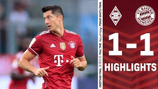 Lewandowski saves the draw  Highlights Borussia Mönchengladbach vs FC Bayern [upl. by Klimesh]